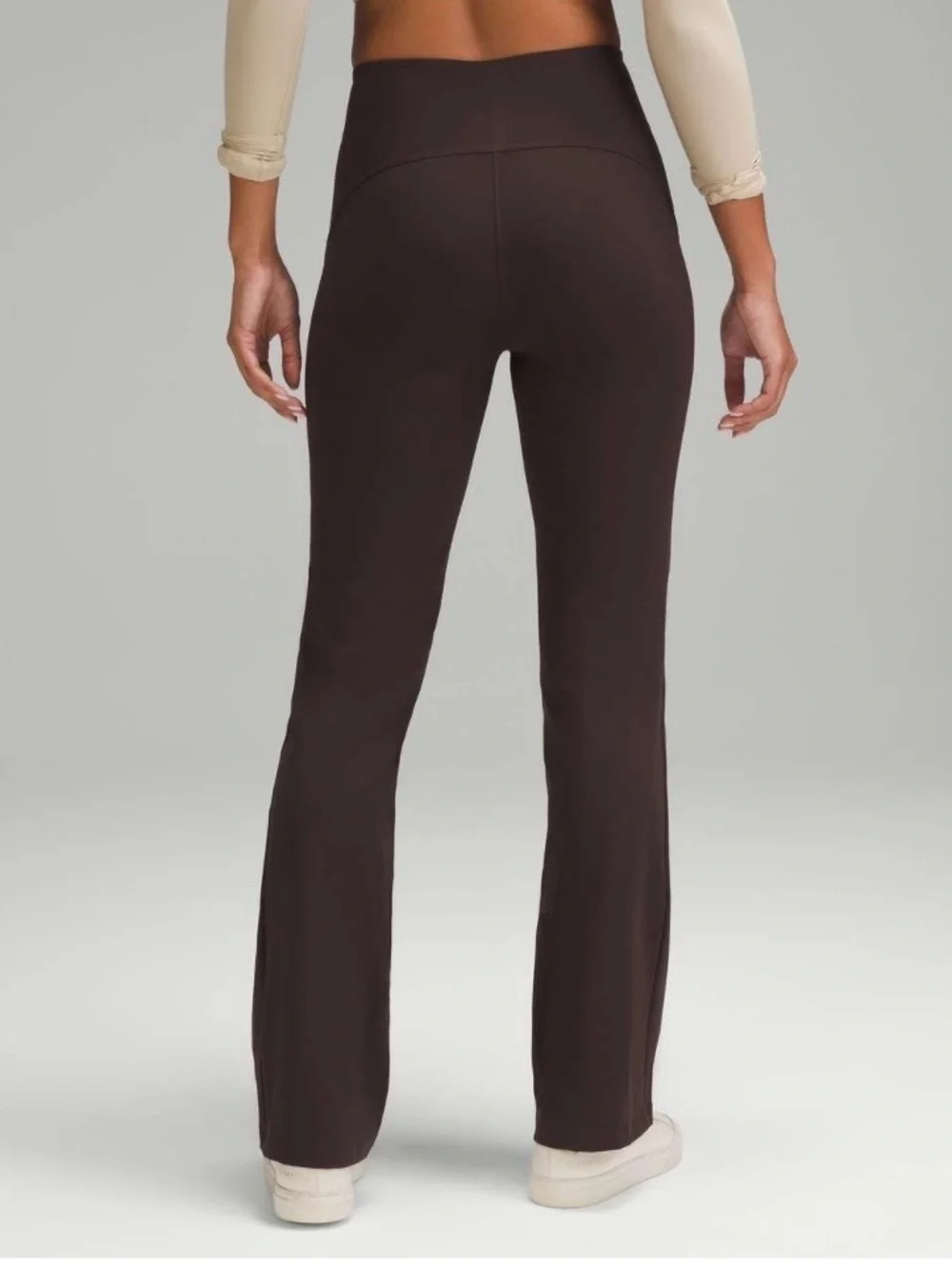 lululemon athletica Smooth Fit Pull On High-Rise Pants in Dark Brown